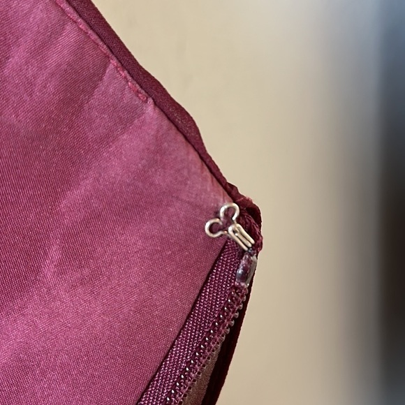 Azazie Lizzy A-Line One Shoulder Chiffon Dress Floor Length Formal Gown Size A6 - Picture 7 of 16